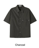 Tra Crop Nylon Short Sleeve Shirt