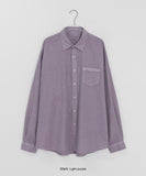 [Unisex] Kobinbaen Pocket Cotton Pigment Over Shirt