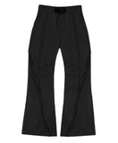 Diagonal Flare Pants