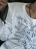 Muntz Grunge Mesh Printed Knit