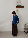 Frant Cargo Banding Wide Pants