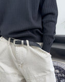 Revved henley neck knit