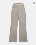 Half-cut Bootcut Pants