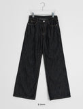 Capuri Denim Wide Pants