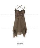 Moi Beads Halter Lace One Piece