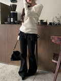 Chomi Rose Layered Mini Skirt