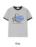 Aven Texas Ringer Short Sleeve Tee