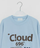 [unisex] Scom Lettering Over Sweatshirt