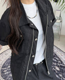 Ropel nylon half jacket