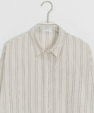 Tabin Vintage Stripe Over Long Sleeve Shirt