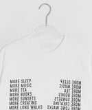 [unisex] Mut Lettering Over Short Sleeve Tee