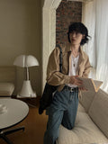 Kirsty cropped pocket jacket Beige. ver