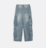 Pluming Multi Cargo Denim Pants