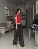 Lucy Shirring Spandex Cap Short Sleeve