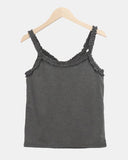 Buyen Dot Frill Sleeveless