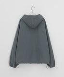 [unisex] Alvin Two-Way Hood Windbreaker