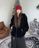 Kane Velour Hoodie
