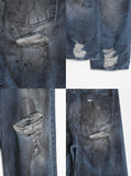 25SS Summer Destroyed Denim PT