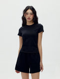 W Cotton Modal Clean T-shirt