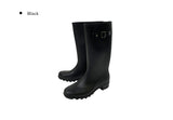 Lonchi Buckle Long Rain Boots