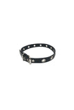 leather choker necklace