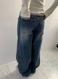 Soyan denim wide pants