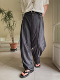 Paul Stripe Curved Slacks