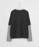 [Unisex] Kdelo Layered Over Long Sleeve Tee