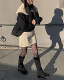 Iro simple half-moon cross bag