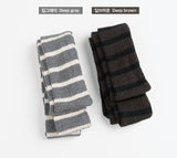 Tomu Stripe Knit Muffler