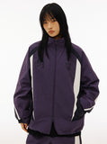 Color Block 93 Sporty Zip-Up Jacket