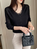 Genin Basic V-neck Cardigan
