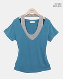 Miton Halter Short Sleeve T-shirt