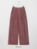 Remade Pintuck Balloon Strap Pigment Pants