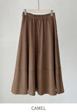 Cheshu Suede Flare Skirt