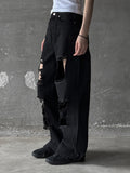 Mawa Damage Black Denim