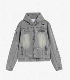 Cray Denim Hood Jacket