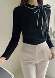 Inmode Brushed Banding Straight Slacks Pants
