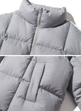 Duck Down Track Short Puffer Jacket