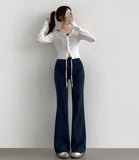 Slim Fit Bootcut Banding Pants