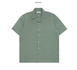 Morgan open short sleeve shirt