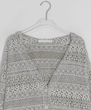 Roca Vintage Lace Hood Cardigan