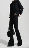 Suede High Collar Jacket