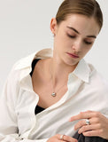 Plump Twist Silver Necklace