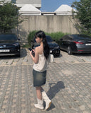 Kino Washing Denim Mini Skirt