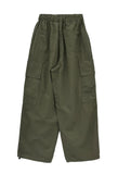 Washed Big Cargo Pants