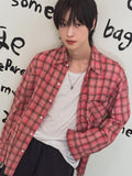 Miya Overfit Check Shirt