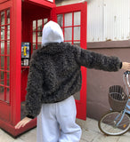 Lucy Collar Eco Fur Jacket