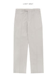 Marron Linen Banding Slacks