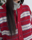 Cent Wool Haji Stripe Cardigan